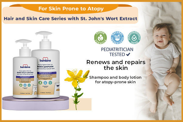 Hair and Skin Care Series with St. John's Wort Extract
